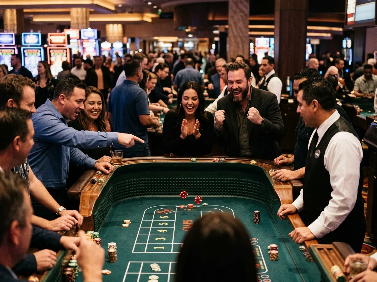 Craps Dice at Crash Pirate